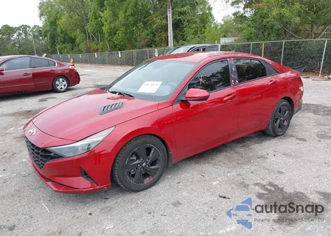 2022 Hyundai Elantra Sel z USA, uszkodzony, nr VIN KMHLM4AGXNU216776